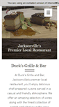 Mobile Screenshot of ducksgrilleandbar.com